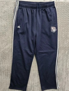 Adidas NBA Fusion New Jersey Nets Climawarm Fleece Hose Herren Größe 2XLT Brooklyn - Bild 1 von 11