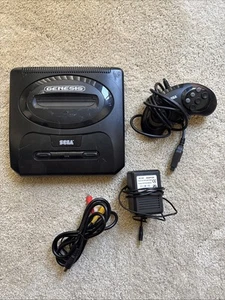 Consola SEGA Genesis II MK-1631 con 1 controlador y conexiones **PROBADA FUNCIONANDO** - Imagen 1 de 6