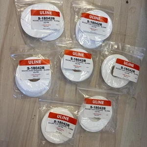 70 ULine Clothes Dividers Clothing Rack Size Round Separator BLANK - Picture 1 of 2