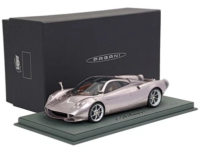PAGANI HUAYRA CODALUNGA AYMARA BRONZE & DISPLAY CASE 1/18 BY BBR P18228 B - Image 1 of 4