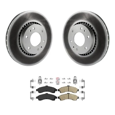 Anti Rust Coated Front Brake Kit for Chevrolet Trailblazer 2003-2004 oeFP Coated - Image 1 of 4