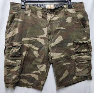 OP Ocean Pacific Army Fatigue Camo Cargo shorts Size 40 VGUC! (12 Pockets) - Picture 1 of 5