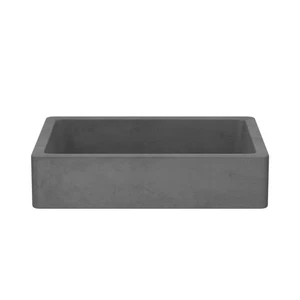Native Trails NSL1915 NativeStone 19-1/2" Rectangular Concrete - Slate - Picture 1 of 12