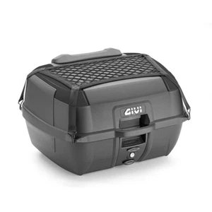 BAULETTO GIVI B45B+ MOTO SCOOTER MONOLOCK 45LT COVER NERE + SCHIENALINO + RETE - Foto 1 di 1