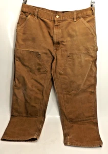 Pantalone da lavoro falegname utility doppio fronte anatra ferma vestibilità ampia - uomo taglia 40 x30 - Foto 1 di 12
