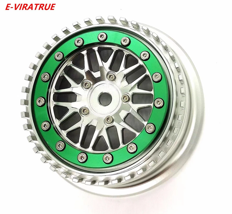 E-VIRATRUE 2.2/3.0''Alu Wheel For Losi Tenacity DB PRO&Losi Lasernut 1/10 1pcs - Image 1 of 1