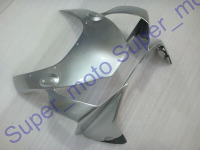 Front Fairing Nose Cowl Plastic Fit For Honda CBR954RR 900RR 2002 2003 Silver BL — 第 1/2 张图片