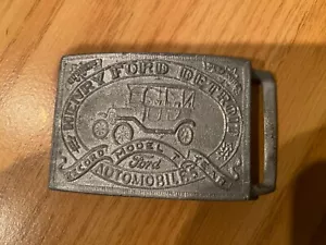 Vintage Henry Ford Model T Car Belt Buckle BRAND NEW - Picture 1 of 4