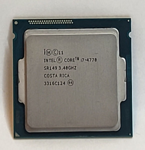 Intel i7-4770 3.40GHz 8MB Quad Core CPU Processor -GA 1150 -P/N SR149