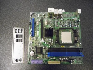 MSI MS-7646 V: socket 1.1 AM2+/AM3 AMD® 760G / SB710 chipset - Foto 1 di 3