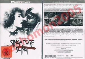 DVD SINGAPORE SLING 1990 Nikos Nikolaidis Cult Film Arthouse Horror Region 2 NEW - Picture 1 of 1