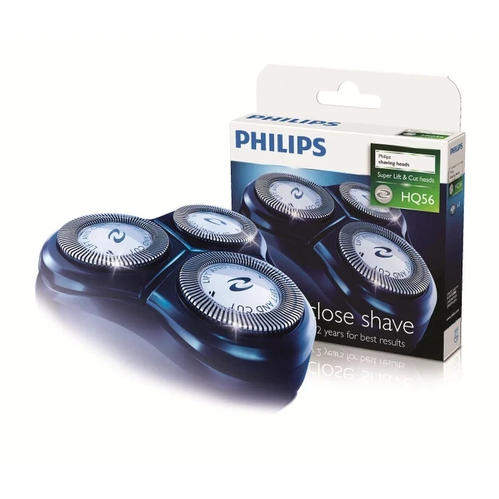 Philips testine ricambio originali HQ56/50 Ricambio 3 Testine di Rasatura - Immagine 1 di 1