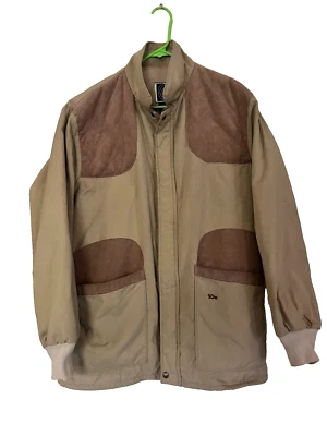 Винтажный 10-x охоты стрельбы куртка с подкладкой плечи L - Изображение 1 из 4