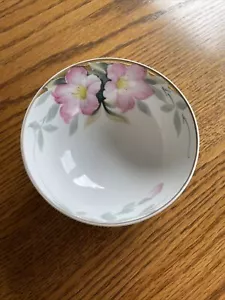 Noritake Pink Azalea Gold Trim Nippon 3 Footed Small Bowl - Picture 1 of 2