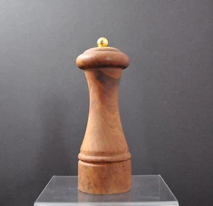Vintage Thompson Holz Holz gedrechselt Salzstreuer Mid Century Modern 10" GD7 - Bild 1 von 9