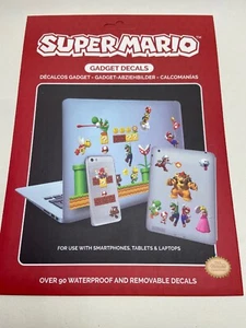 Nintendo Super Mario 90 Gadget Decals / Stickers Removable With No Marks - Picture 1 of 2