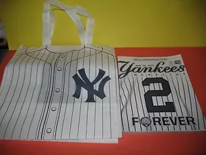 NY YANKEES STADIUM DEREK JETER PROGRAM RETIREMENT 5/14/2017 PLUS YANKEE BAG -NEW - Picture 1 of 5