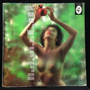 Theodore Bikel/Cynthia Gooding-Young Man and A Maid-Elektra 109-FOLK CHEESECAKE - Picture 1 of 6