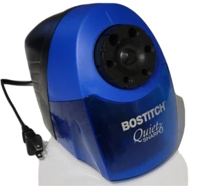 Bostitch Quiet Sharp 6 Commercial Desktop Electric Pencil Sharpener Blue- Used 0 - Picture 1 of 5
