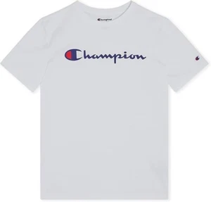 Champion Youth Tee Shirt Short Sleeve Logo T-Shirt for Kids - Picture 1 of 8