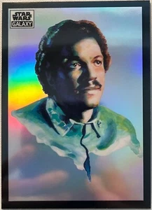 2022 Star Wars Chrome Galaxy, (6) Lando Calrissian Refractor Card - Picture 1 of 2