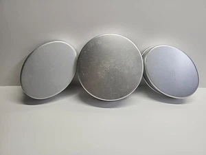 Vintage Wilton Brand Aluminum 3 Piece Cake Pan Set 1 Round & 2 Oval  - Picture 1 of 21