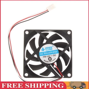 70mm Komputer CPU Wentylator chłodzący DC 12V 3pin PC Case CPU Chłodzenie Wentylator chłodnicy 2200 obr./min - Zdjęcie 1 z 10