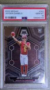2024 Mosaic Jayden Daniels #302 💎 PSA 10 - Picture 1 of 9