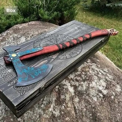 Kratos Axe Leviathan from GoW Handmade by James - Image 1 of 3