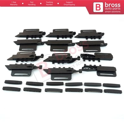 Bross BSR45 Kit de réparation de rideaux de toit 24 pièces pour Peugeot 307 SW - Image 1 of 4
