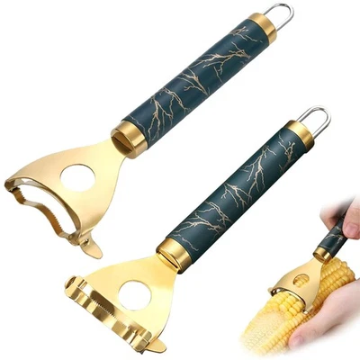 2pc Corn Prep Peeler,Corn stripper for corn on the cob remover tool,Corn Stri... - Image 1 of 4