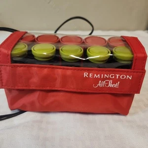 Remington All That Compact Ceramic Hair Setter & Rollers - Red / Green | H1015 - Picture 1 of 4