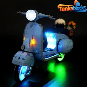 LED Light Kit for Vespa 125 - Compatible with LEGO® 10298 Set (Standard) - Picture 1 of 5