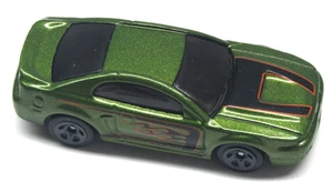 Vintage Hot Wheels 1999 Ford Mustang Muscle Car Green 1:64 Mattel 1998 Diecast - Picture 1 of 5