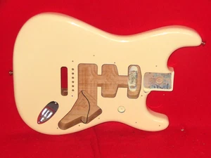 Fender 2023 Olympic White Jimi Hendrix Stratocaster Body - Foto 1 di 6