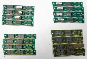 4x 4MB 30-Pin 2-Chip 80ns or faster FPM Memory SIMMs Apple Dell Clone tested - Picture 1 of 1