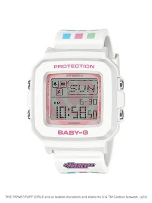 Reloj para mujer CASIO Baby-G BGD-10KPP-7JR blanco The Powerpuff Girls sin us... - Imagen 1 de 4