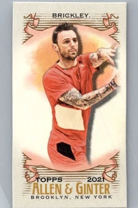 2021 Topps Allen Ginter #234 Chris Brickley Mini A & G Back SP RC Rookie Trainer - Picture 1 of 2
