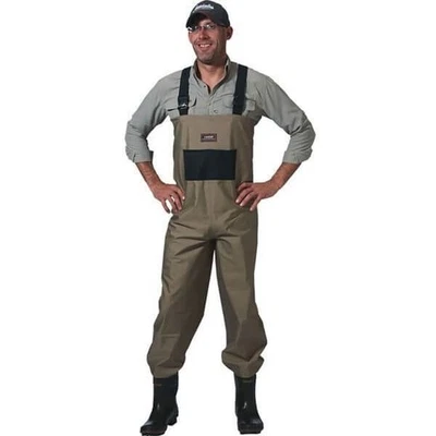 Caddis Breathable B/F Chest Waders-CA14901WBF - Lug Sole - Size 7 - Image 1 of 3