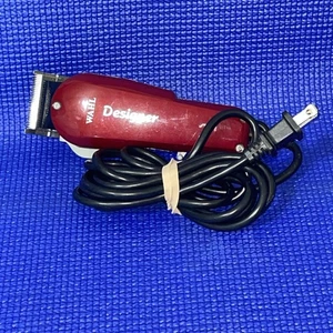 Wahl Professional Designer Corded Clipper, Red - Picture 1 of 6