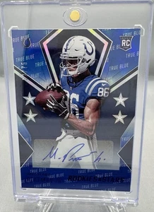 2020 Rookies & Stars Michael Pittman Jr.s True Blue RC Auto #/75 Color Match - Bild 1 von 2