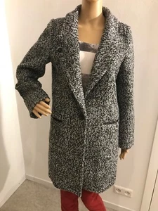 MAISON SCOTCH Wollmantel BOUCLÉ GR. 38 40 - Bild 1 von 9
