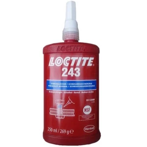 Original Loctite 243 Flasche 250ml MHD 08/26 NEU Original mit Rechnung - Bild 1 von 1