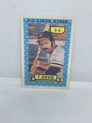 1974 Kellogg's #43 Tommy Davis - VG - Image 1 of 2