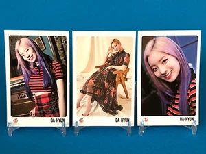 Da-hyun Dos veces Tarjeta de Mensaje 3 Set JYP ENTRETENIMIENTO WARNER MÚSICA De Japón p - Imagen 1 de 9