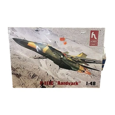 Kit Modelo Plástico Hobby Craft F-111E "Aardvark" Escala 1/48 HC1424 (Sellado) Foto 1 de 4