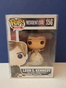 POP FAUTÉE Erreur d'Usine Boîte n°156 LEON S. KENNEDY avec figurine n°247 BELLE - Photo 1/8