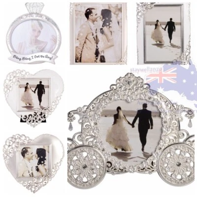 ENGAGEMENT /WEDDING /ETERNITY MR & MRS/ PRECIOUS HEART/ SPARKLE GIFT FROM 6X4 - image 1 of 2