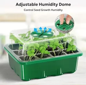 2X Growbox Set Mit Variabler Lüftung - Pflanzenzucht Station 18X14X11 - Bild 1 von 7