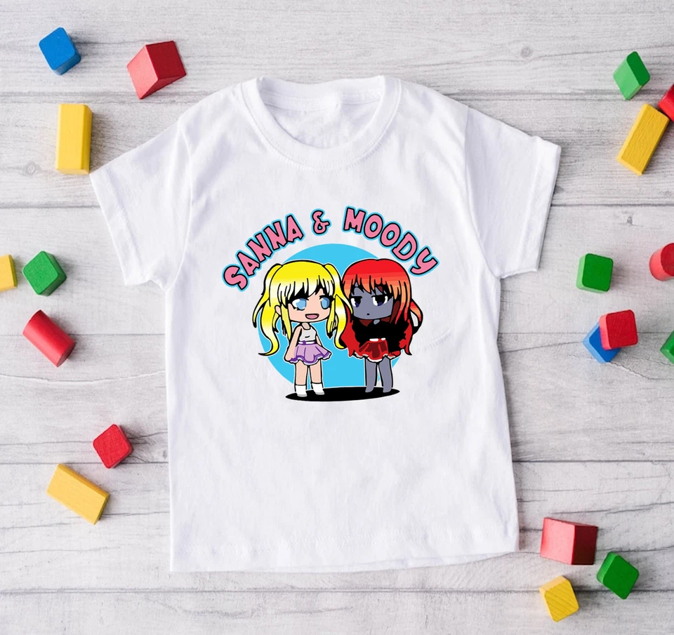 Iam Sanna & Moody Kids T Shirt Boys Girls Fans Youtuber Vlogger Xmas Gift Xmas